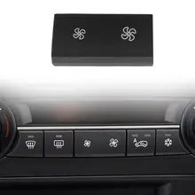 A/C нагреватель кондиционер воздуха панель управления вентилятор Скорость кнопка Крышка для BMW X5 E70 X6 E71 автостайлинг молдинги