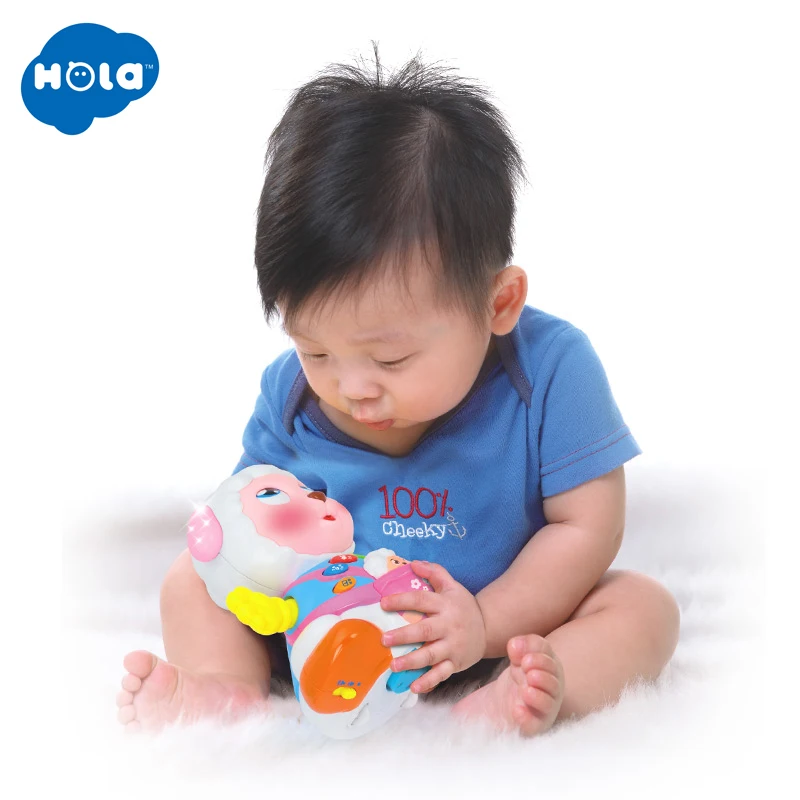 Baby Toy Kids Learning & Talking Sheep with Playback Recording / Musics / Lights, Bump and Go Action , Musical Toy For Children