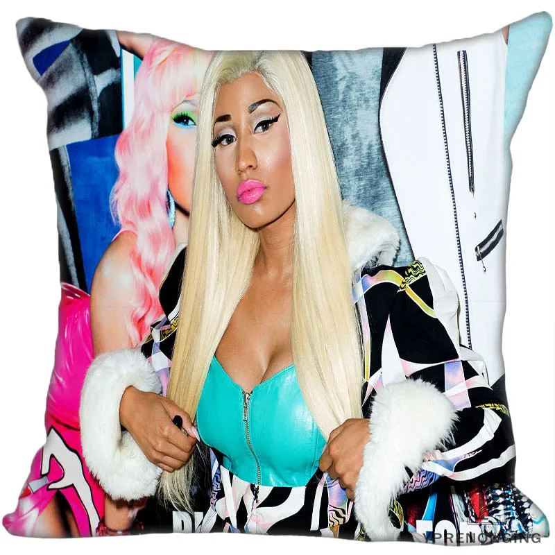 На заказ Nicki Minaj квадратный чехол для подушки на заказ на молнии чехол для подушки 35X35,40x40,45x45 см(с одной стороны) 180522-02-17 - Цвет: Square Pillowcase