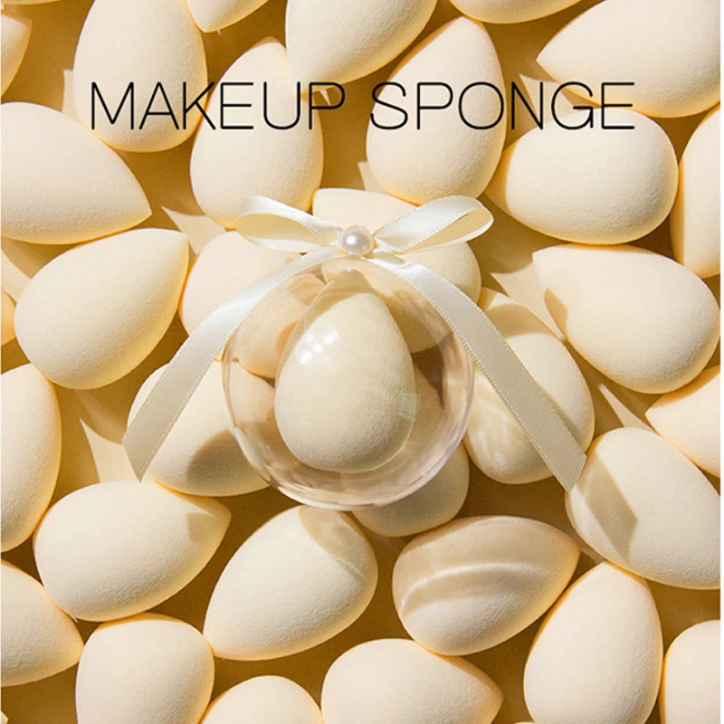 

bdbeauty New Beige Makeup Sponge Blender - Very Soft & Safe Material Makeup Applicator for Liquid Cream Foundation