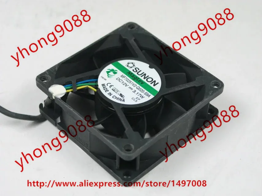 

SUNON MF70251V2-Q020-S9A DC 12V 3,17 W 70x70x25mm вентилятор охлаждения сервера