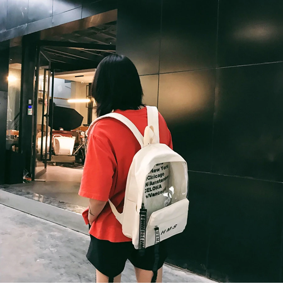 Harajuku claro de Carta de las mujeres mochilas bolsas para la Escuela de las niñas adolescentes mujer calidad viaje Mochila Harajuku claro de Carta de las mujeres mochilas bolsas para la Escuela de las niñas adolescentes mujer calidad viaje Mochila
