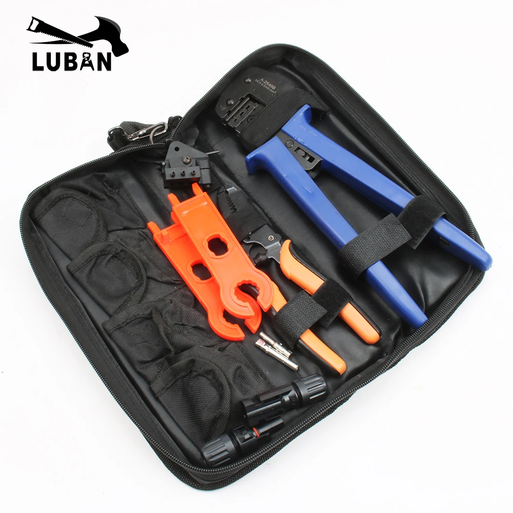 A-2546B-Solar-Crimping-Pliers-Tools-PV-Photovoltaic-Wire-Cable-Crimper ...