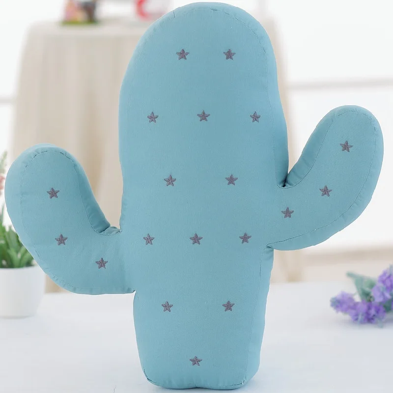 Lovely Cartoon Cactus Shape Cushion Pillow