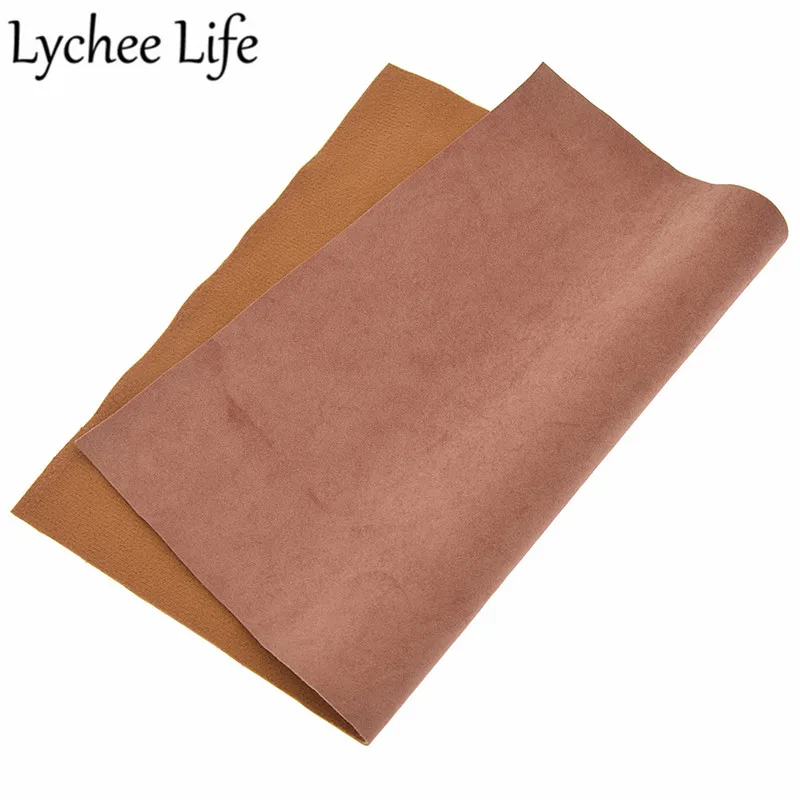 Lychee Life A4 бархатная синтетическая ткань цветная искусственная ткань 29x21 см DIY Современная домашняя одежда текстиль швейная одежда аксессуары