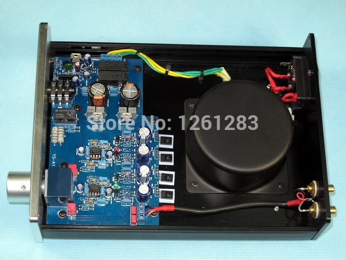 

YS-A1 standard version silver front Top quality Finished Headphone Amplifier