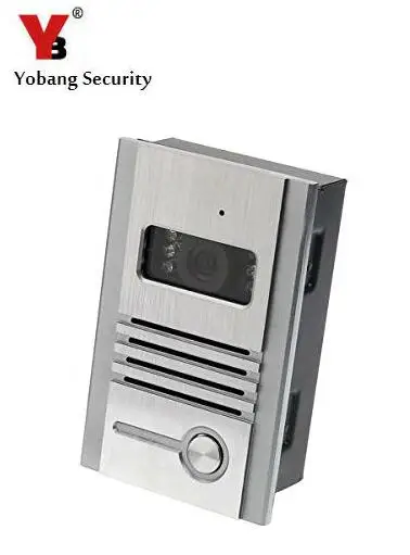

Yobang Security Metal Outdoor Unit IR Door Camera For Doorphone Monitor Rainproof Outdoor Camera for Video Door Phone No Screen