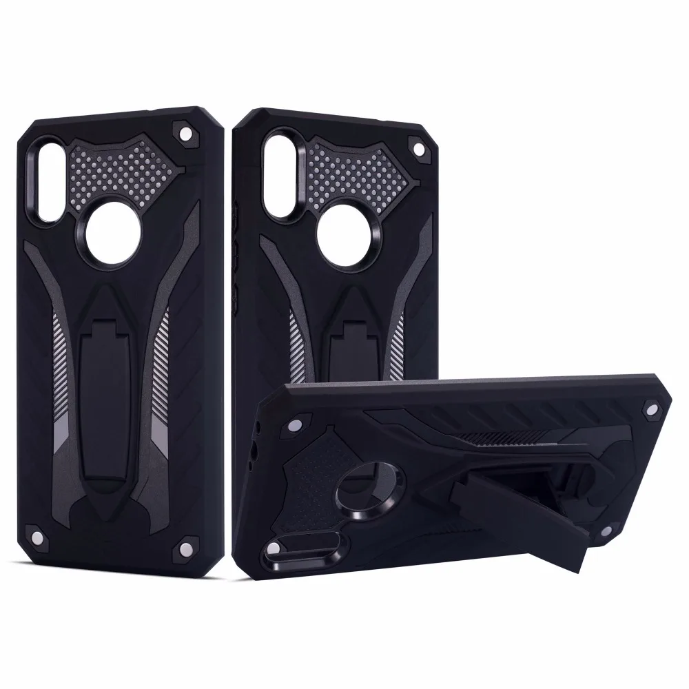Anti-knock Armor Case for Xiaomi Redmi Note 7 6 6A 4X 3 5A 5 Plus Pro S2 Full-body Protective Stand PC+TPU Shockproof Back Cover (6)