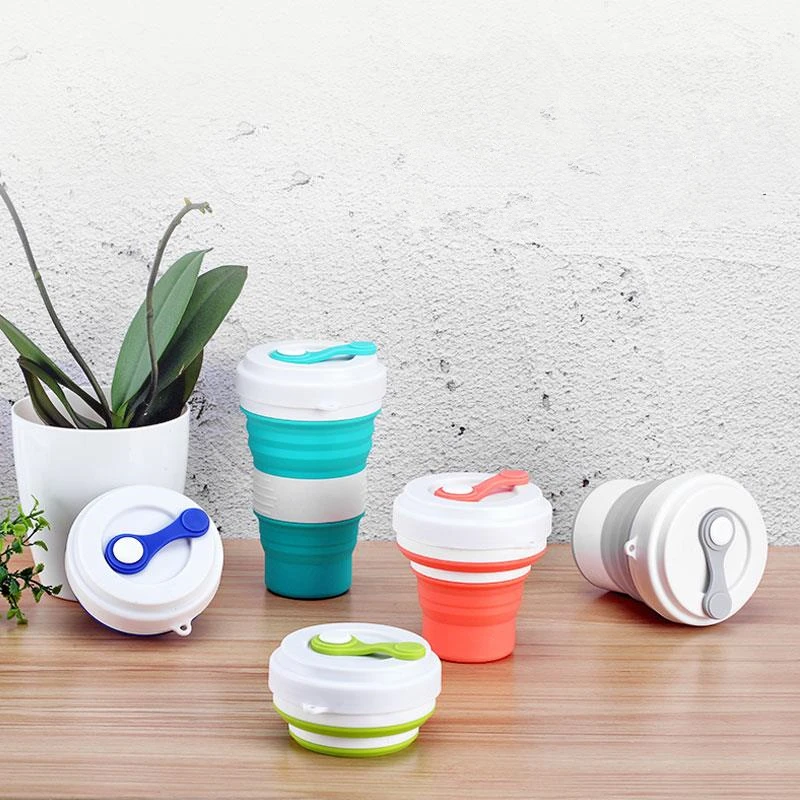 Water Bottle Plastic Rinse Cup Drinking Cup For Travel Camping Folding Cup