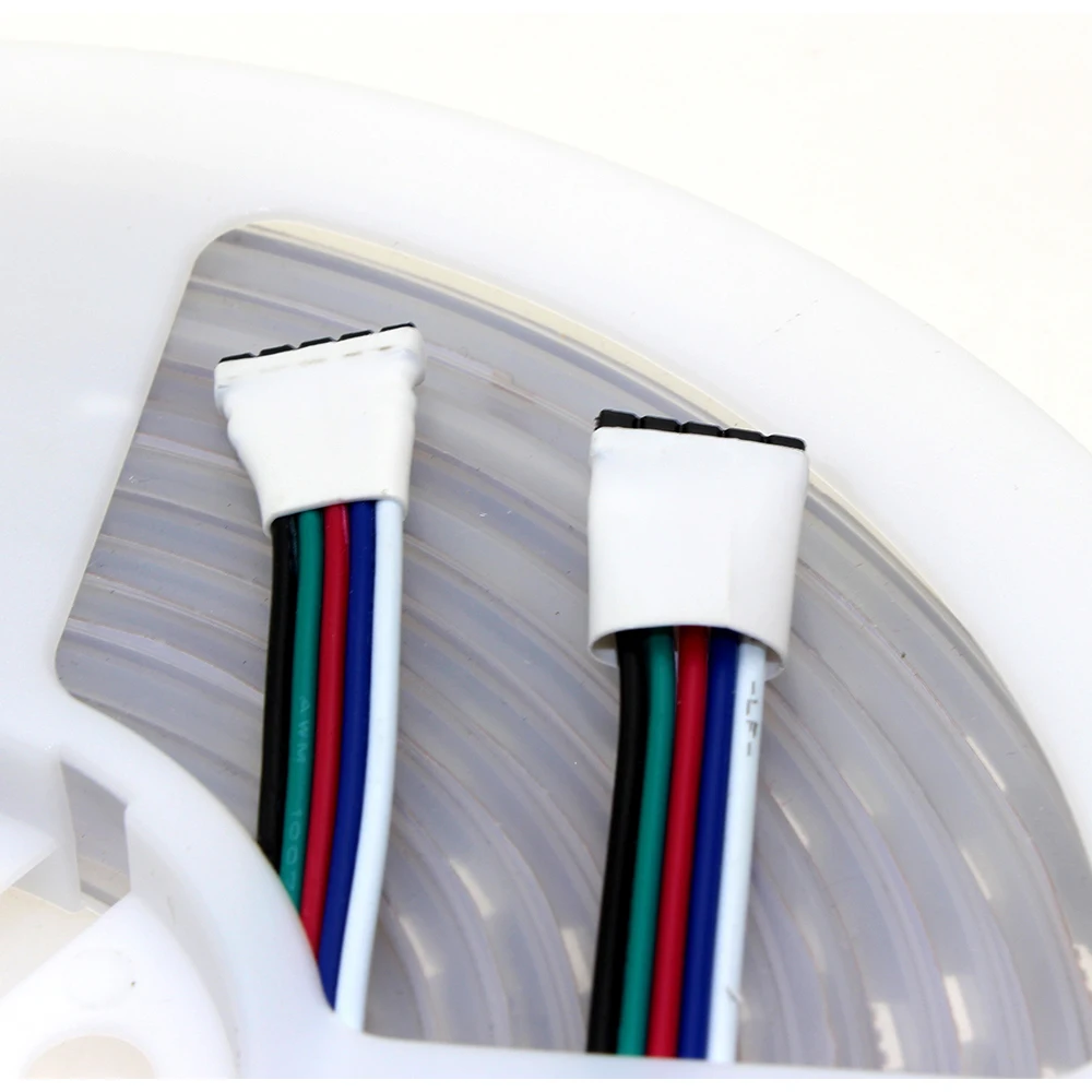 5 м 300 светодиодов 5050 SMD RGBW RGBWW светодиодные полосы света Водонепроницаемый IP67 + 12 В