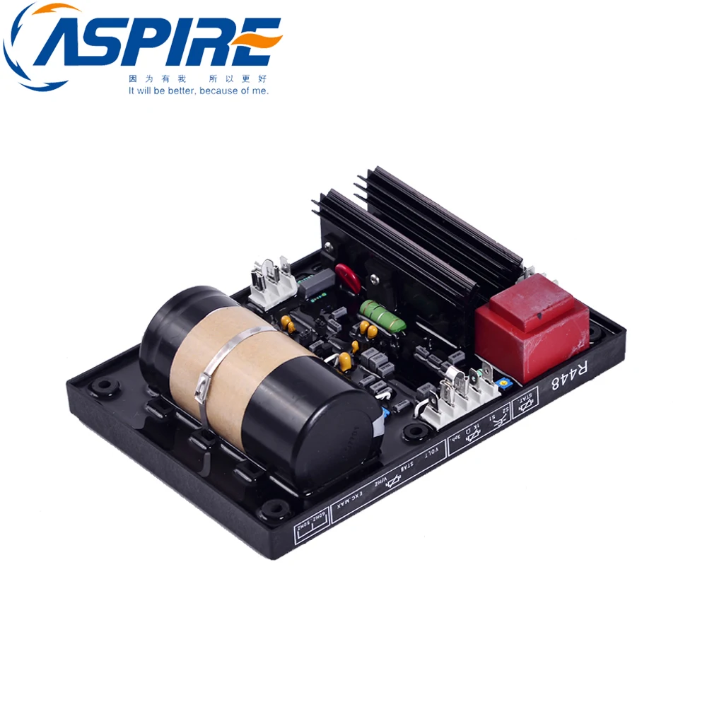 R448 AVR Automatic Voltage Regulator Electronics Module For Generator