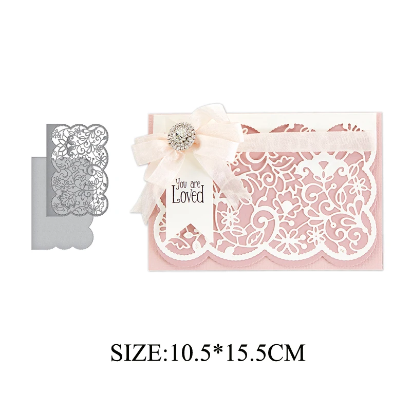 

LLove CCraft NO.1 SP LACE 2019 NEW Metal Cutting Dies Scrapbooking for Card Making Photo Album DIY Embossing Cuts