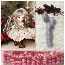 15 100cm DIY Doll Wig For Monster High Doll For BJD Doll DIY High temperature Wire