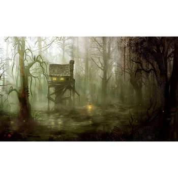 

(SWAMP )Limited Edition 35X60CM MGT Game Playmat MGT Cards Game Playmat Can be Custom Printed