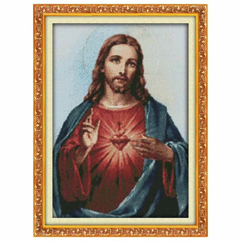 Sacred Heart узоры Счетный крест 11CT 14CT наборы для вышивки крестом оптом китайские наборы для вышивки крестом вышивка рукоделие