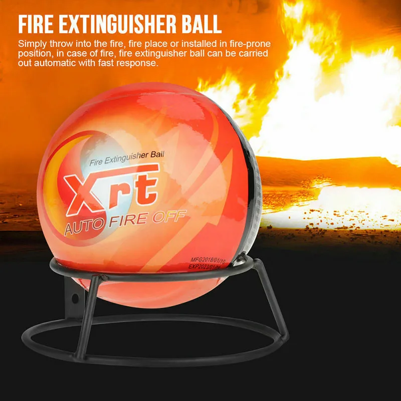 

Fireball Automatic Fire off Extinguisher Ball Anti-Fire Balls Safe Non-Toxic SL@88