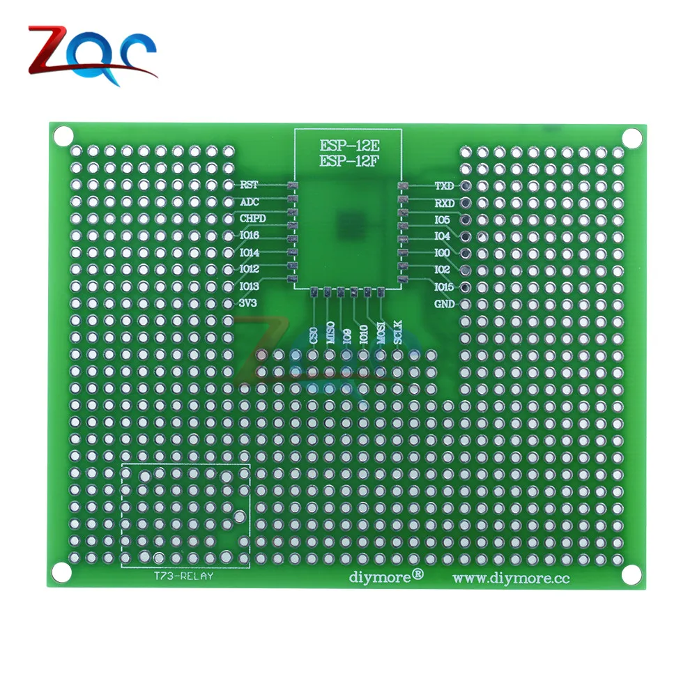 7X9 см прототип печатной платы Макет для ESP8266 ESP-12E ESP-12F ESP32 ESP-32S реле 7X9 7*9 см