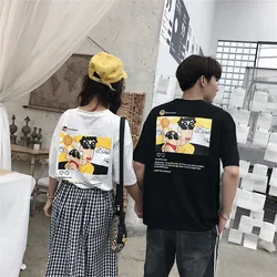2019 New Crayon Shinchan Cartoon T Shirt Women Tops ulzzang Cotton Letter Couple TShirts fashion Kawaii cute tee korean clothes 2019 New Crayon Shinchan Cartoon T Shirt Women Tops ulzzang Cotton Letter Couple TShirts fashion Kawaii cute tee korean clothes
