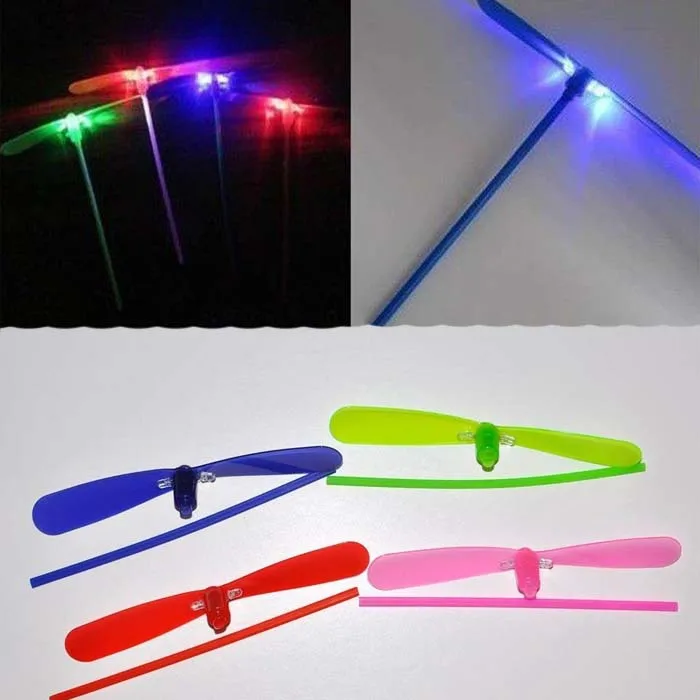 

LED Light Dragonfly Flashing Flying Helicopter Toy Gift Kids Child Birthday Party Favor Bag Fillers Christmas Navidad