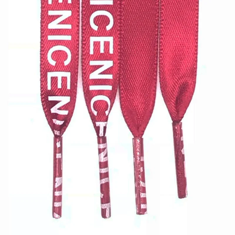 1 Pair NICE Printing Men's Women Casual Laces Sports Laces Canvas Laces New Single-sided Printing Letters Flat Silk Laces Ribbon 1 Pair NICE Printing Men's Women Casual Laces Sports Laces Canvas Laces New Single-sided Printing Letters Flat Silk Laces Ribbon