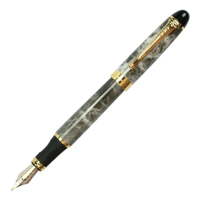 Jinhao x450 авторучка полностью Металлическая золотистая ручка Iraurita роскошные ручки канцелярские принадлежности для офиса и школы