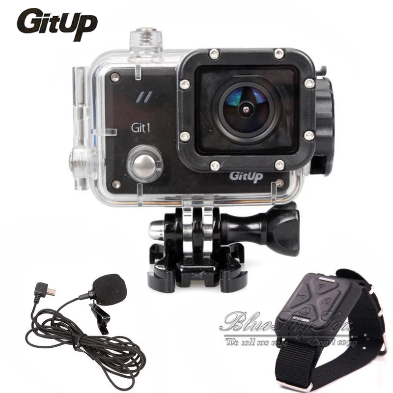 Original GitUp Git1 font b Sports b font Action Camera Novatek 96655 Full HD 1080P WiFi