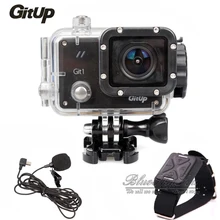 Original GitUp Git1 Sports Action Camera Novatek 96655 Full HD 1080P WiFi Video DVR Action Cam with Mic and Remote Control