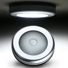Wireless Sensing Mode Motion Sensor Activated Nightlight 6 LED Closet Corridor Cabinet Induction Lamp Night Light Corridor Hotel