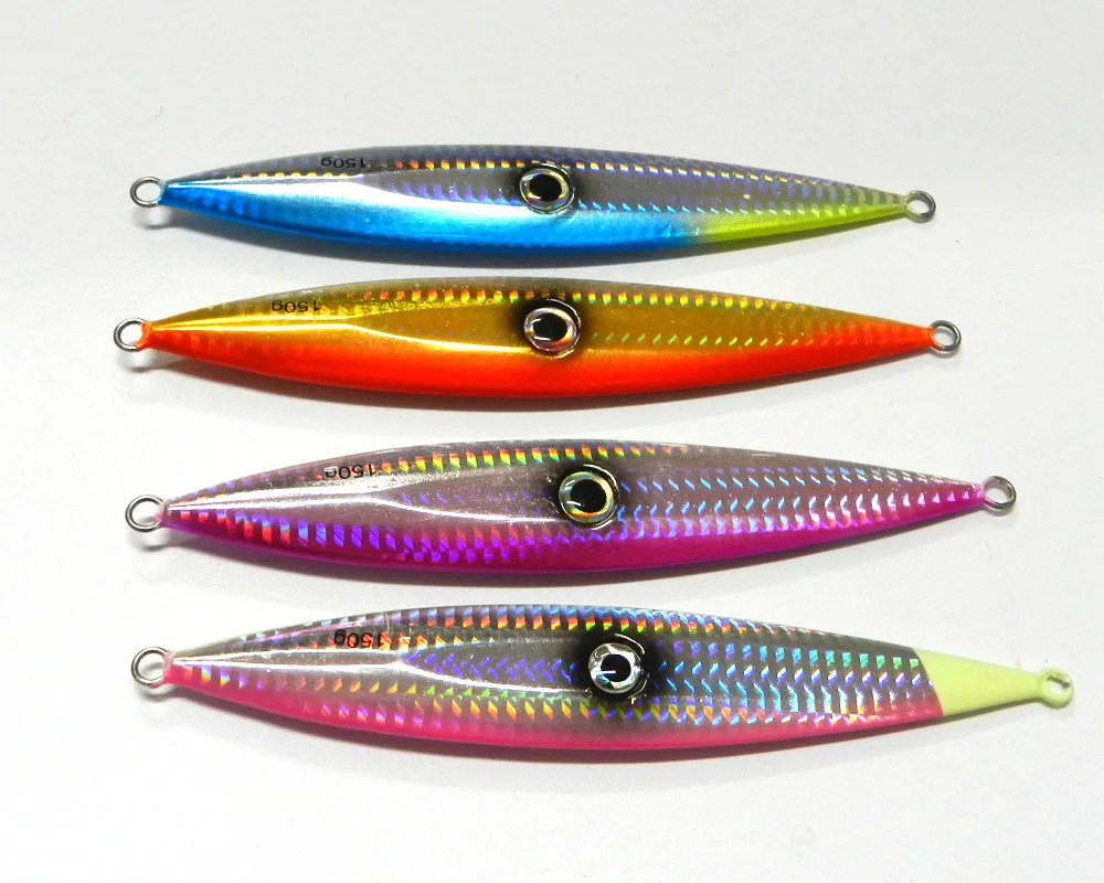 4 pcs 16.5cm 150g Deep sea fishing lures Lead spoon lure 4 pcs 16.5cm 150g Deep sea fishing lures Lead spoon lure
