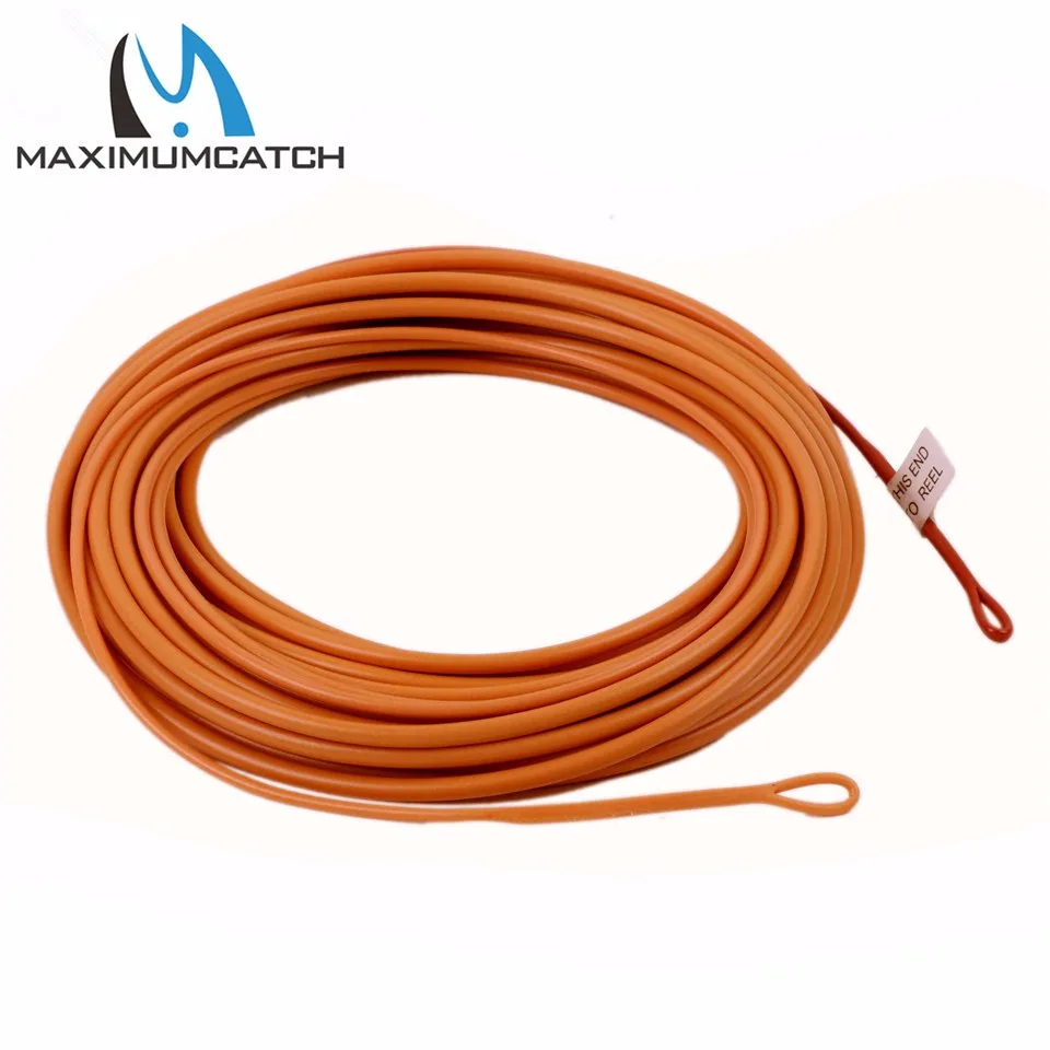 Maximumcatch SkagitMax 17-25FT 200-650gr рыболовная леска с 2 сварными петлями двухцветная плавающая леска