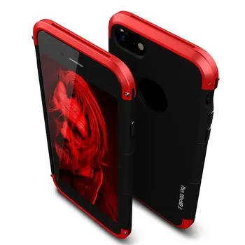 

For iPhone 7 Case 360 Full Protection 3 in 1 Aluminum Metal PC Hard Hybrid Slim Back Cover for iPhone 7 Plus Fashion Luxury
