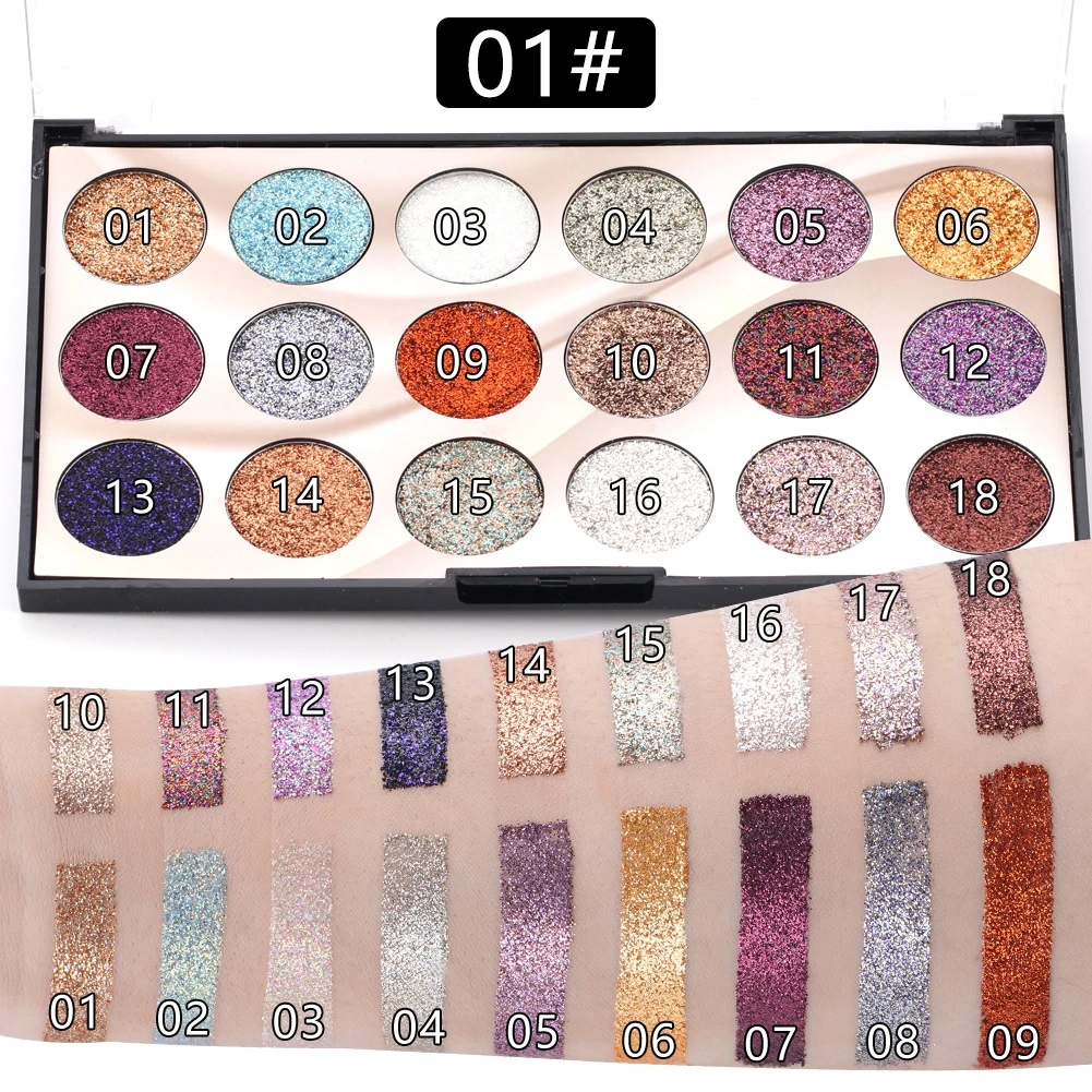 18 цветов Pallete Maquillaje профессиональный косметический макияж| |