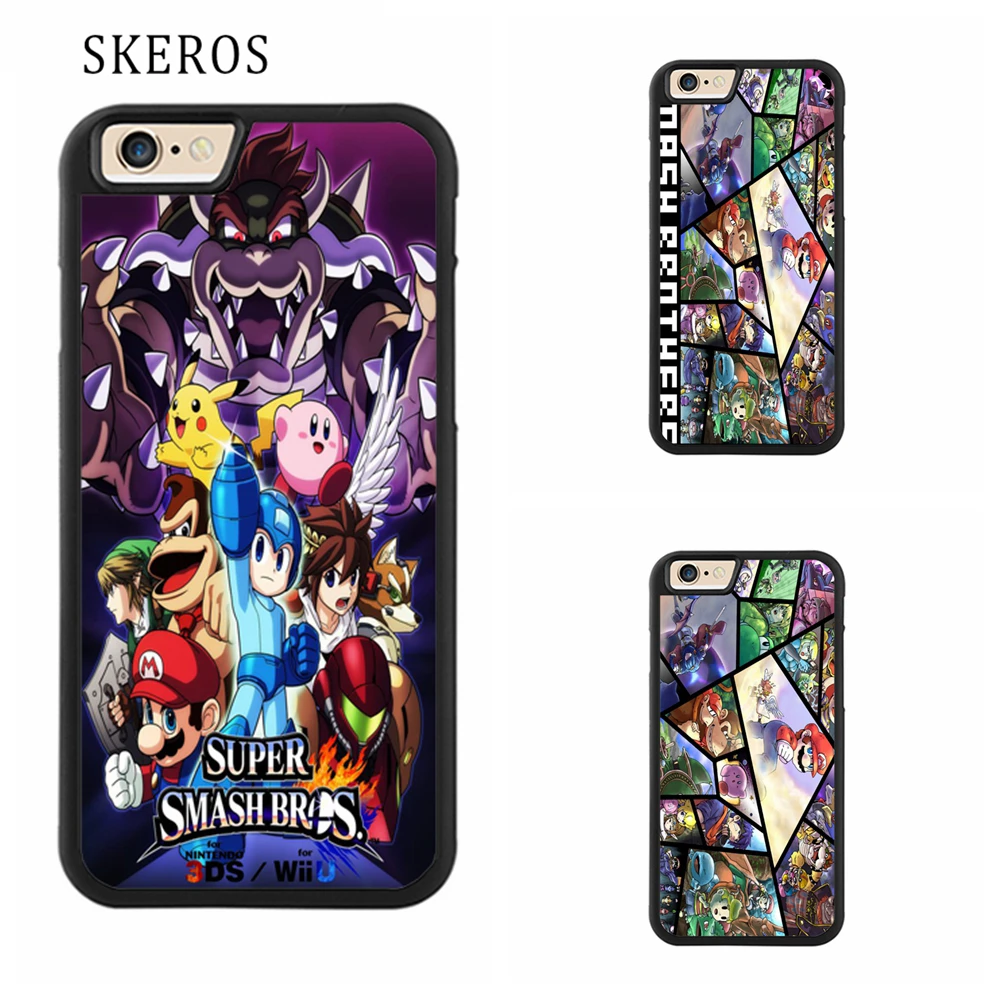 SKEROS super smash bros Full cover cell phone case for