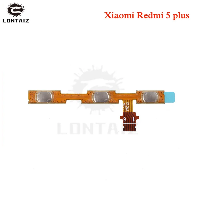 

for Xiaomi Redmi 5 Plus Power Volume Side Key Button Flex Cable ON OFF Switch Flex Cable Replacement Repair Parts