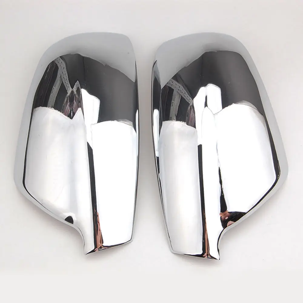 

BBQ@FUKA For Peugeot 307 CC SW 407 Car Door Side Wing Mirror Rear View Cap Cover car exterior protector Trim car accessories