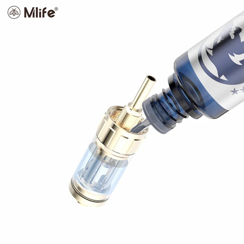 Оригинальные Mlife VPipe 3 E Pipe комплект с 1 2 мл BVC распылитель и катушка 0.7ohm 1300 мАч