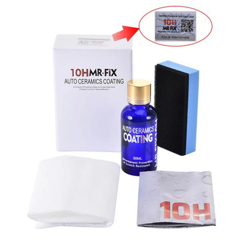Car Ceramic Coating Liquid 9H/10H Anti-scratch for Auto Motorcycle