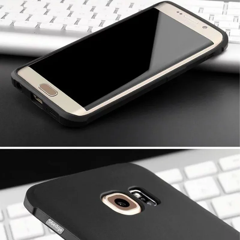 Для Coque Samsung Galaxy S6 край силиконовый чехол 3D рельеф Телефонные Чехлы для Samsung Galaxy S 6 Edge ТПУ чехол для samsung S6 принципиально