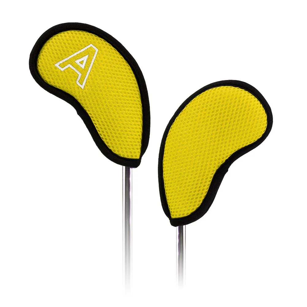 6003435 golf iron cover mesh yellow (7)