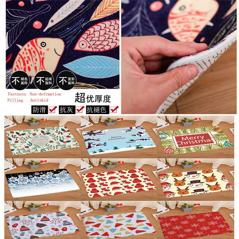 Современный резиновый пол домашняя Входная Дверь Добро пожаловать коврик ковер наружная смешная дверь