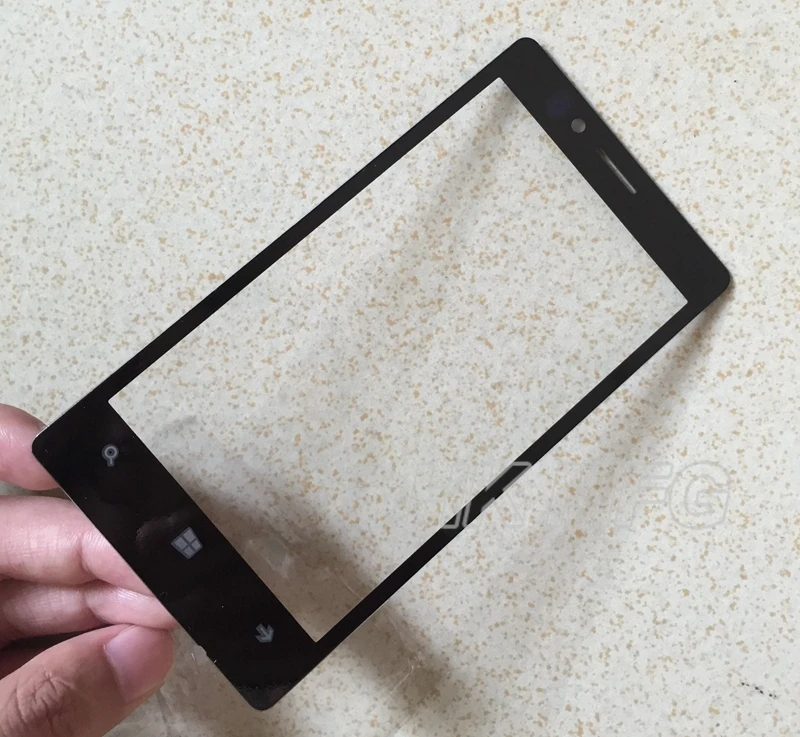XCHMFG Lcd Переднее стекло для Nokia 925 сенсорный экран стеклянная крышка Lumia дигитайзер