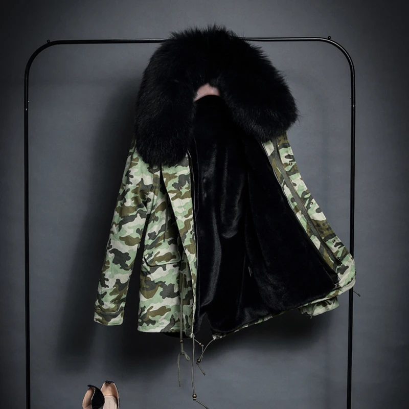 Direct Supply From Factory Winter Women Coats Fur Thickening Cold 
