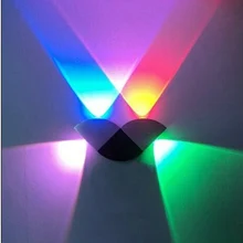 2X Модный светодиодный алюминиевый настенный светильник для KTV комнаты, декоративная лампа