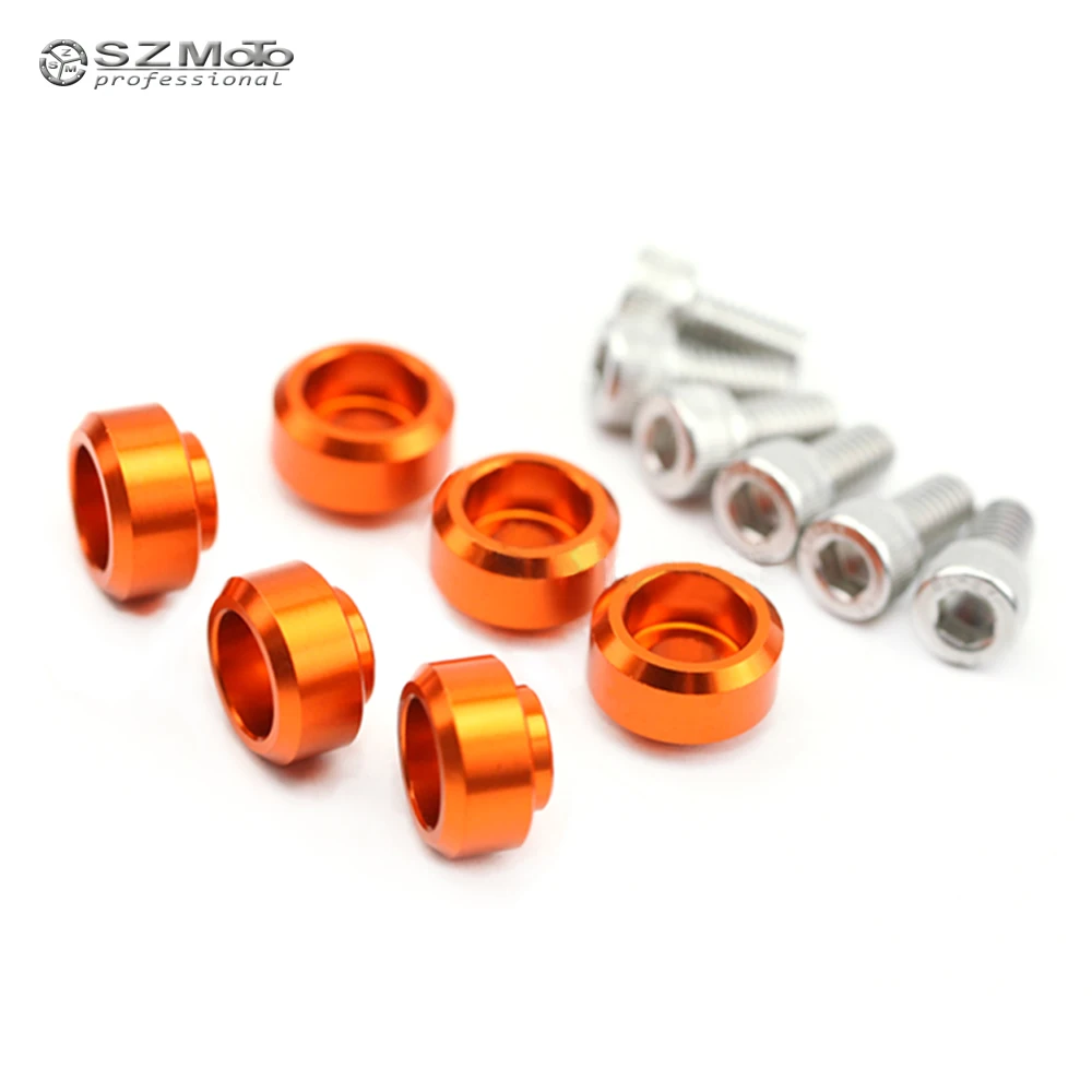 

For KTM 125 200 250 390 DUKE 2012-2018, RC 200/250/390 2015-2018 Front Fender Bolts Motorcycle Accessoriess Washer Screws