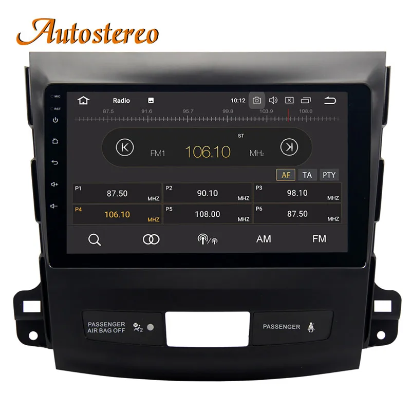 Clearance Android 8 Car No DVD player GPS Navigation for Mitsubishi Outlander/Citroen C-Crosser/Peugeot 4007 radio DSP recorder head unit 6