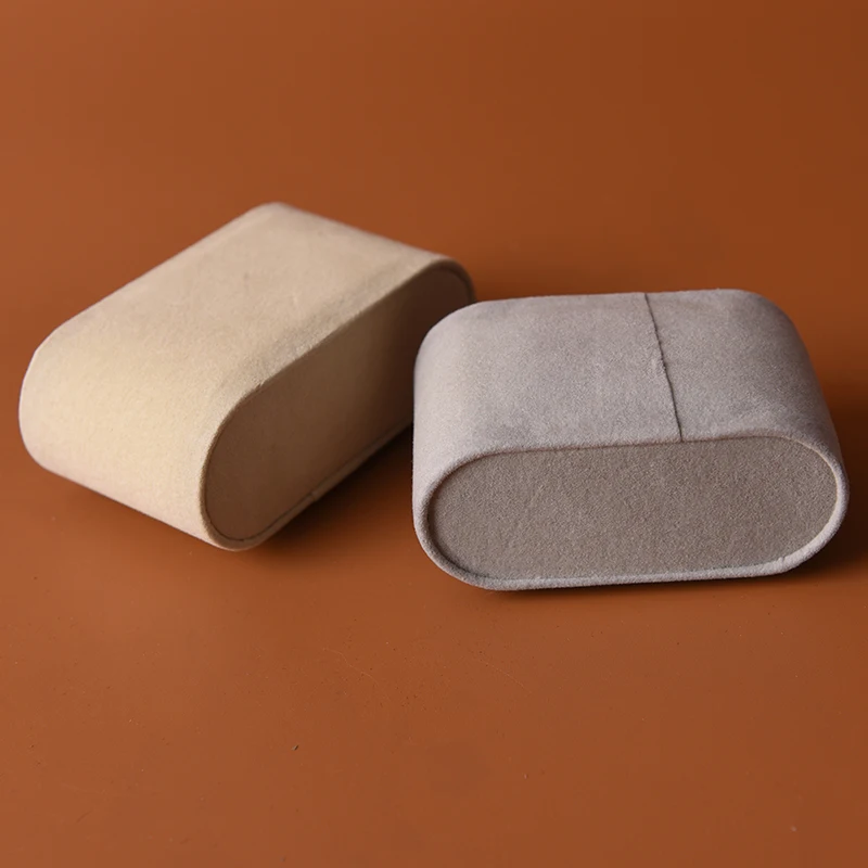 1Pc Black White Suede Watch Cushions Watch Pillow for Case Storage Box