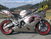 Hot Sales,For Kawasaki Ninja Parts ZX-6R 05 06 ZX6R 636 ZX636 2005 2006 Flame ABS Motorcycle fairings kit (Injection molding)