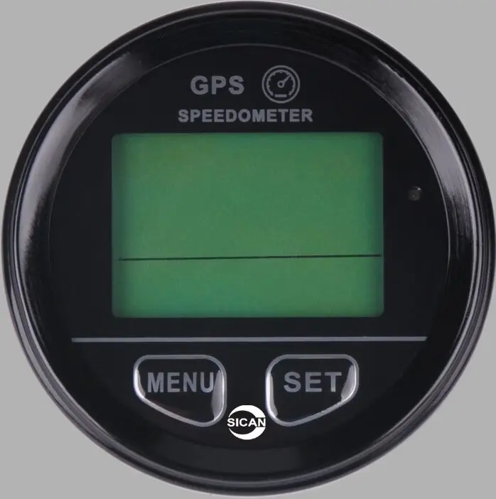 BLUE LIGHT Digital GPS Speedometer 60mm gauge odometer Waterproof 12V