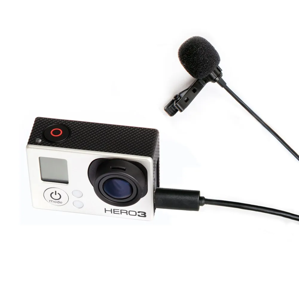 High Quality BOYA BY LM20 Clip External Lavalier Microphone + Mini USB