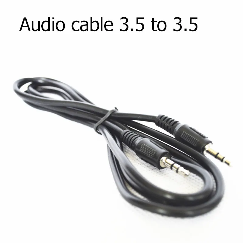 Aux Audio Cable Double Head 3.5mm Phone Mp3 Speaker Connector Wire HiFi